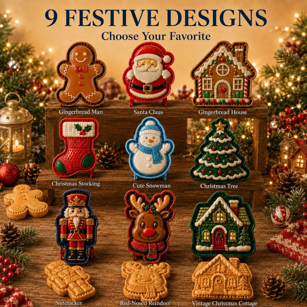 🎄Christmas Pie Mold  9 Designs
