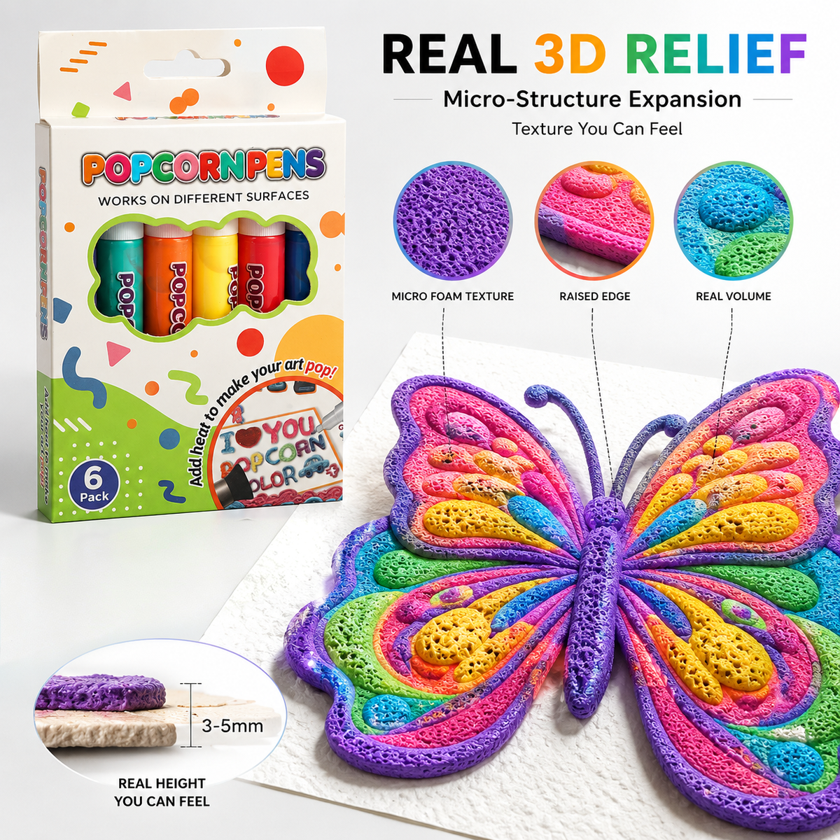 Special Christmas Gift 3D Relief Art PeN