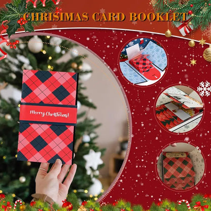 [BUY 4 GET 5 ＄4.7 EACH ] – Waterfall Pull-Out Card Book That Holds Cash & Gift Cards.